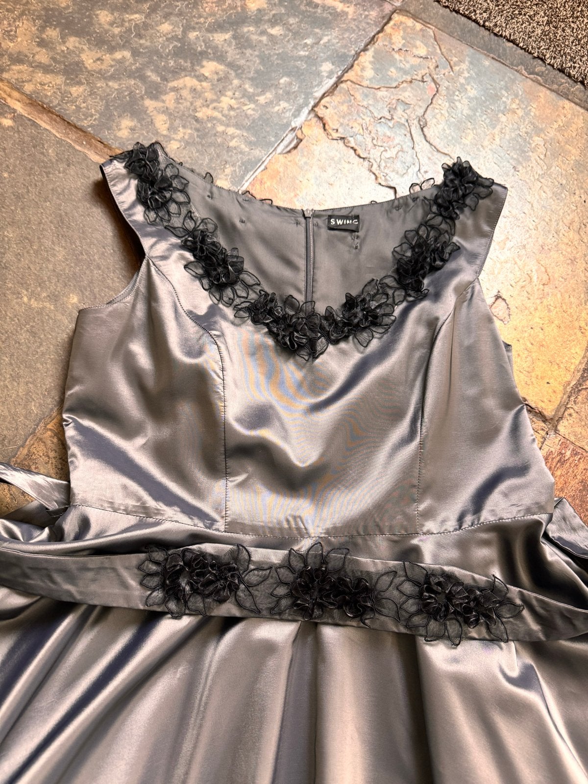 Swing Galajurk / Cocktailjurk Maat 40/42, Kleding | Dames, Maat 38/40 (M), Ophalen of Verzenden, Zo goed als nieuw, Knielengte