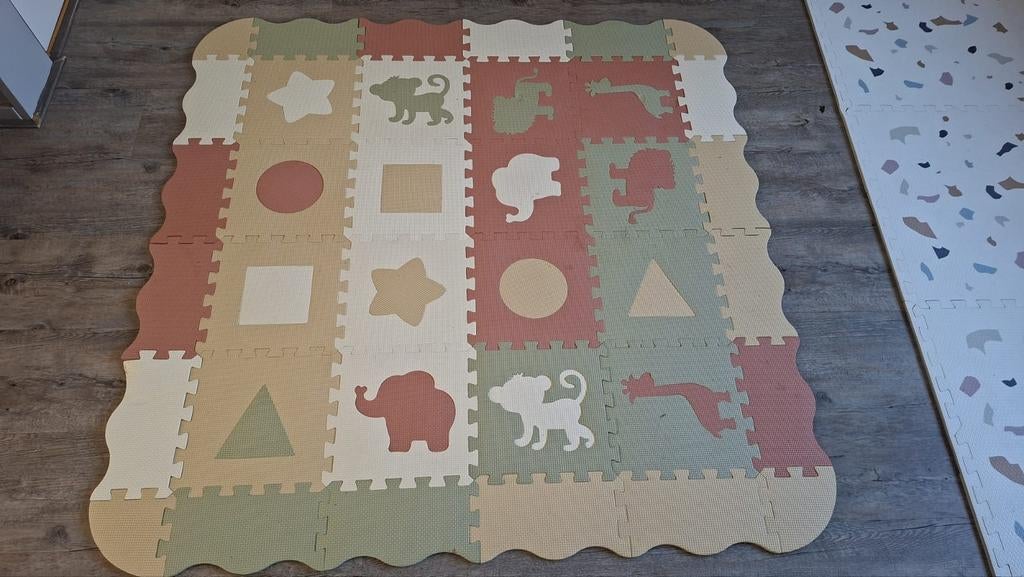 Speelmat / puzzelmat met dieren en vormen, Ophalen of Verzenden