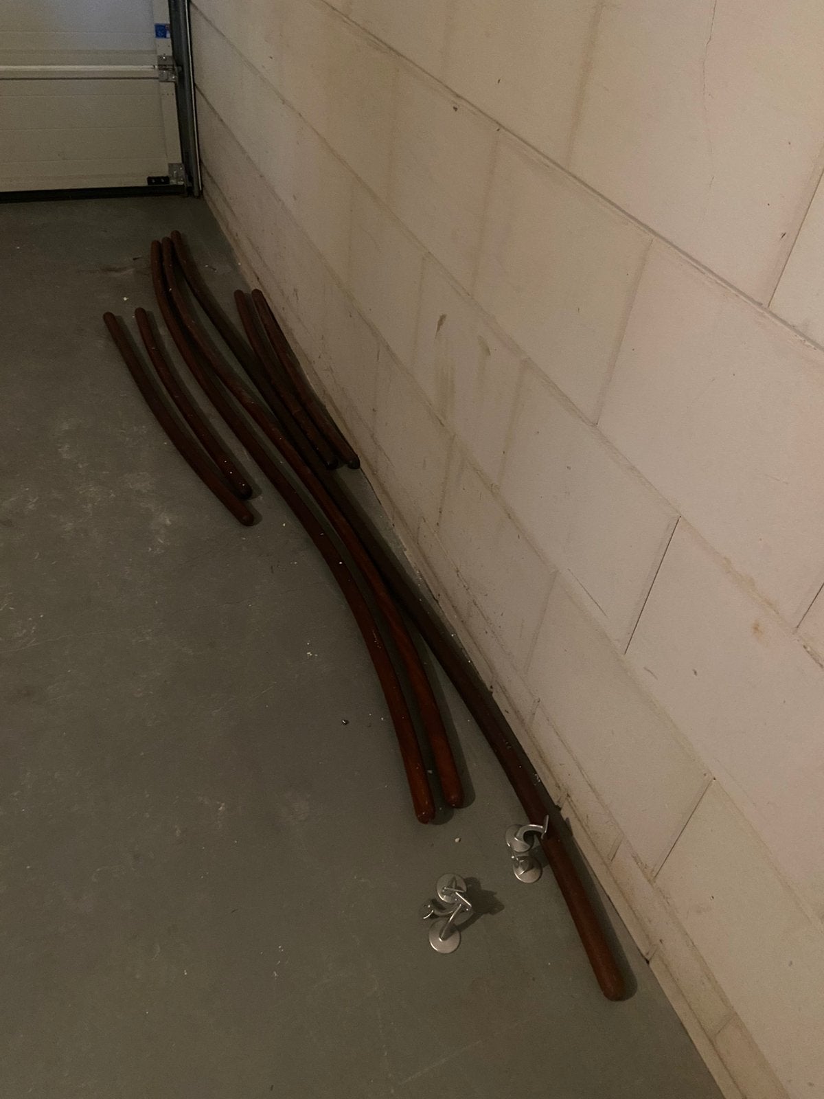Trapleuningen standaard verschillende maten, Doe-het-zelf en Verbouw, Ladders en Trappen, Ophalen, Gebruikt, Minder dan 2 meter