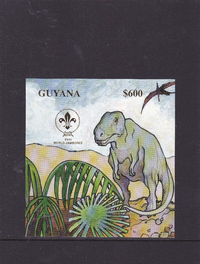 Prehistorie Scouting Dino Jamboree Guyana (594), Verzenden, Postfris, Dier of Natuur