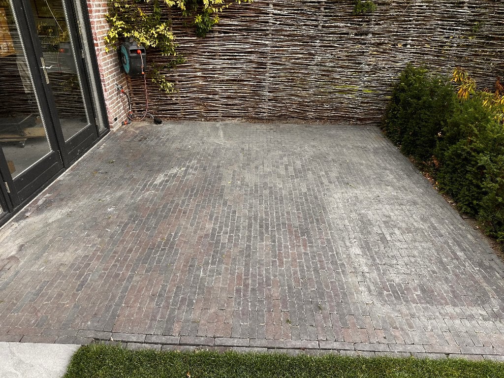 16 M2 Wienerberger waalformaat Incana klinkers getrommeld, Ophalen, Gebruikt, Keramiek, Klinkers