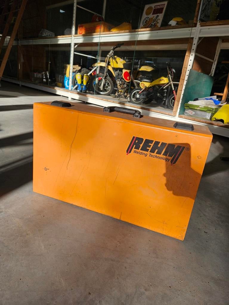 REHM Tiger 170 Lasapparaat - Werkt goed, Doe-het-zelf en Verbouw, Gereedschap | Lasapparaten, Gebruikt, Inverter, 150 tot 250 ampère