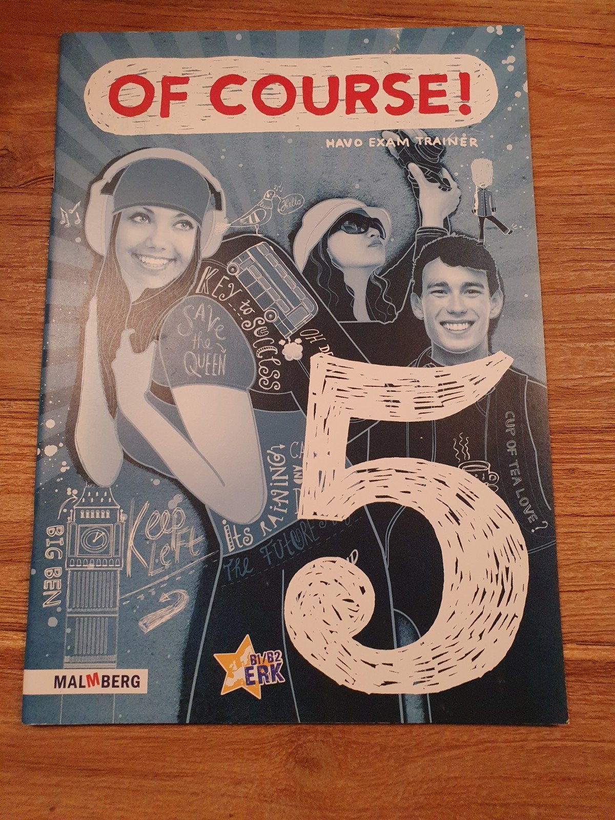 Of Course! Havo Examentrainer 5 - Malmberg, Boeken, Malmberg, Zo goed als nieuw, Alpha, HBO