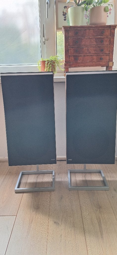 Bang & Olufsen Beovox S75 (Type 6313), Ophalen, Stereo speakers, Gebruikt, Inclusief kabels