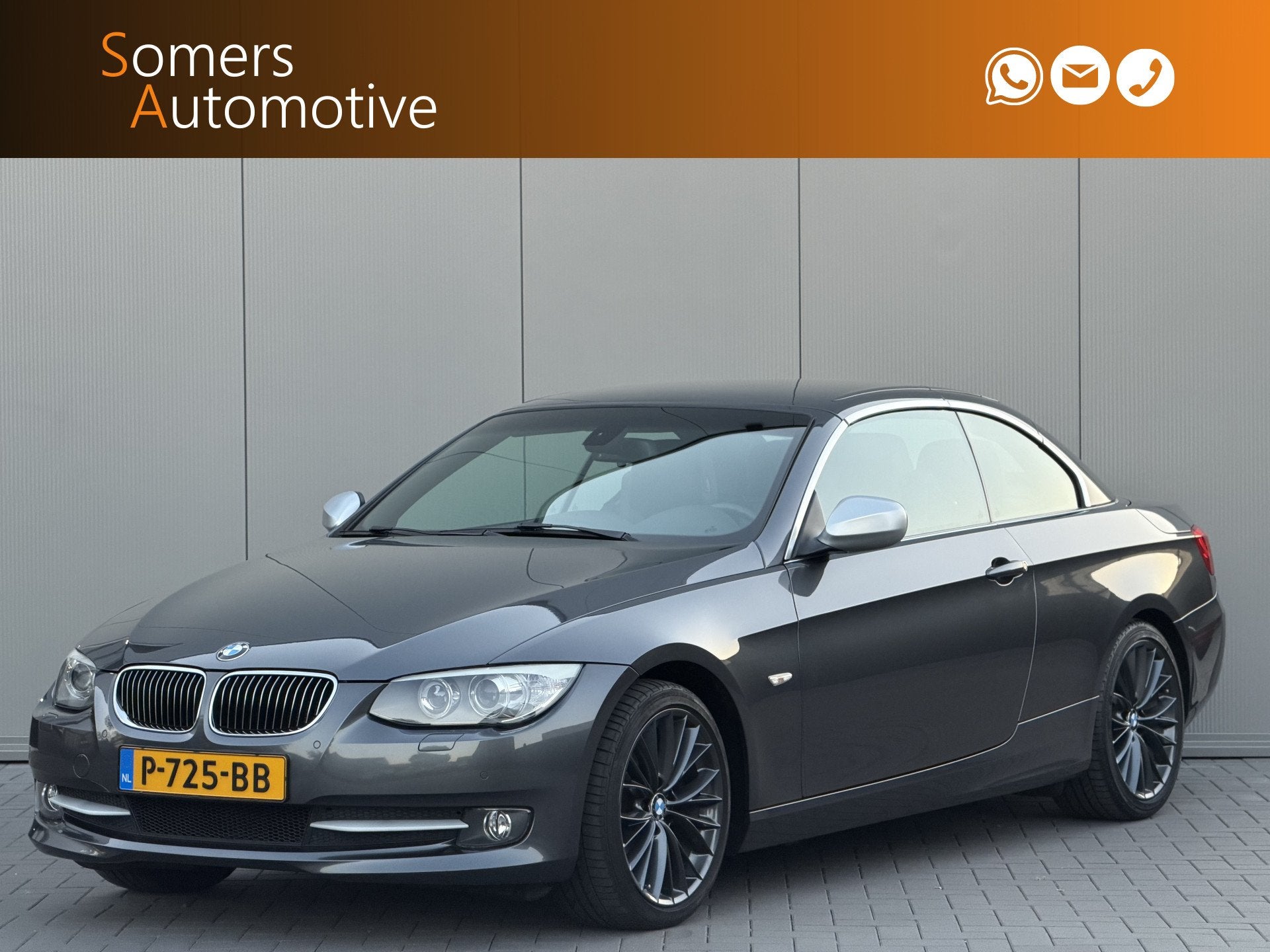 BMW 3 Serie Cabrio 320i Edition Exclusive High Executive | X, Automaat, Achterwielaandrijving, Zwart, 4 cilinders
