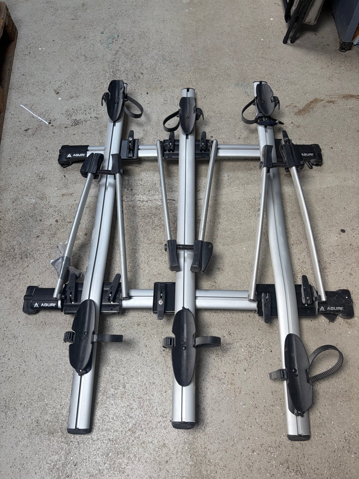 Aguri Dakdragers Volvo V70 (2000-2003) met 3 fietsendragers, Ophalen of Verzenden, Gebruikt