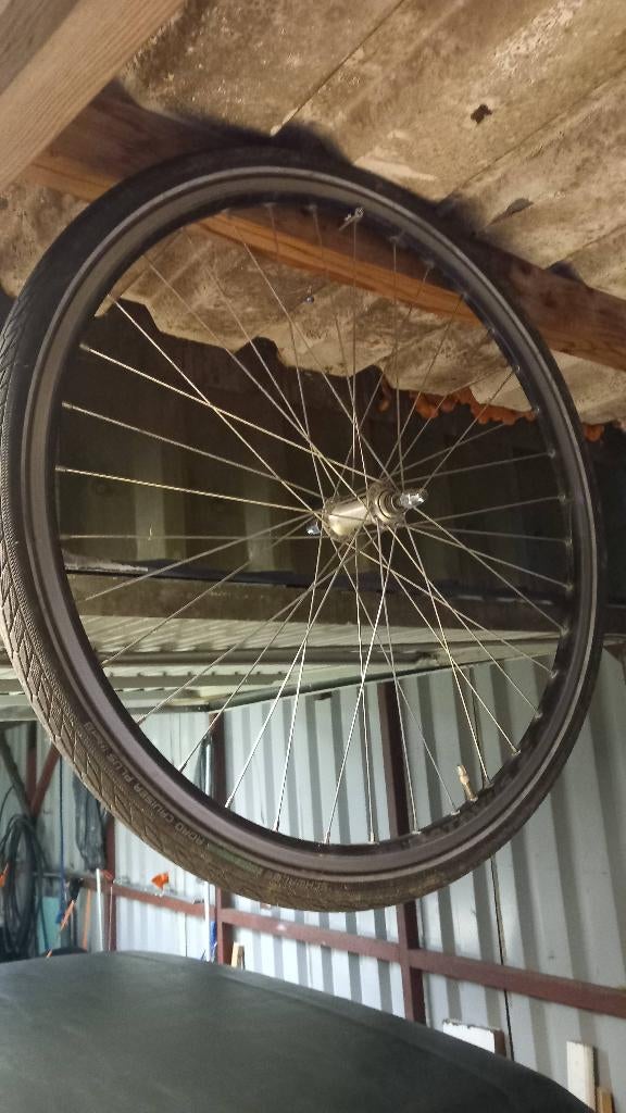 Voorwiel, Fietsen en Brommers, Ophalen of Verzenden, Zo goed als nieuw, Wiel