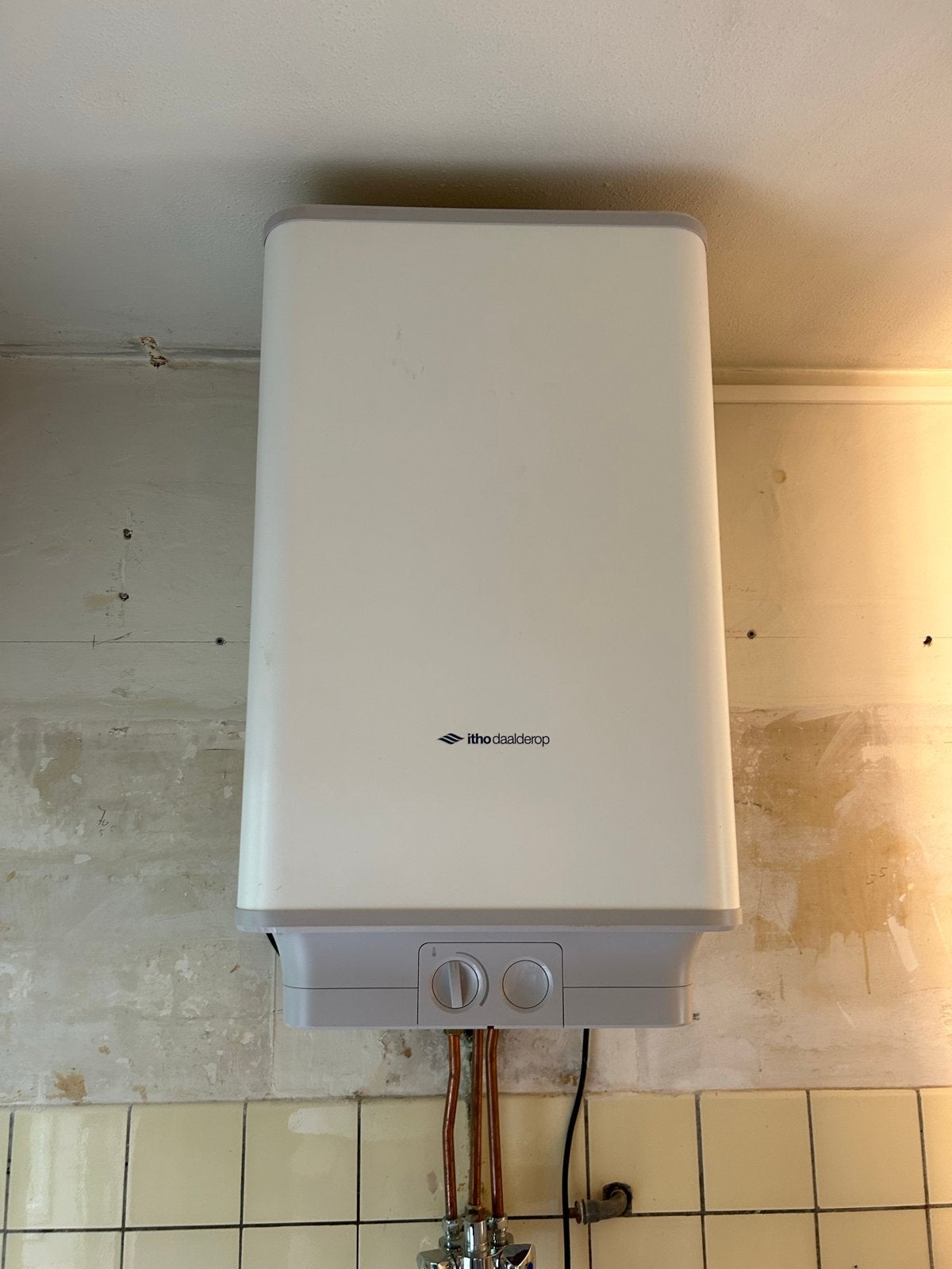 Itho Daalderop 80L - Elektrische Boiler, Doe-het-zelf en Verbouw, Verwarming en Radiatoren, Ophalen, Gebruikt, Overige typen, Minder dan 60 cm