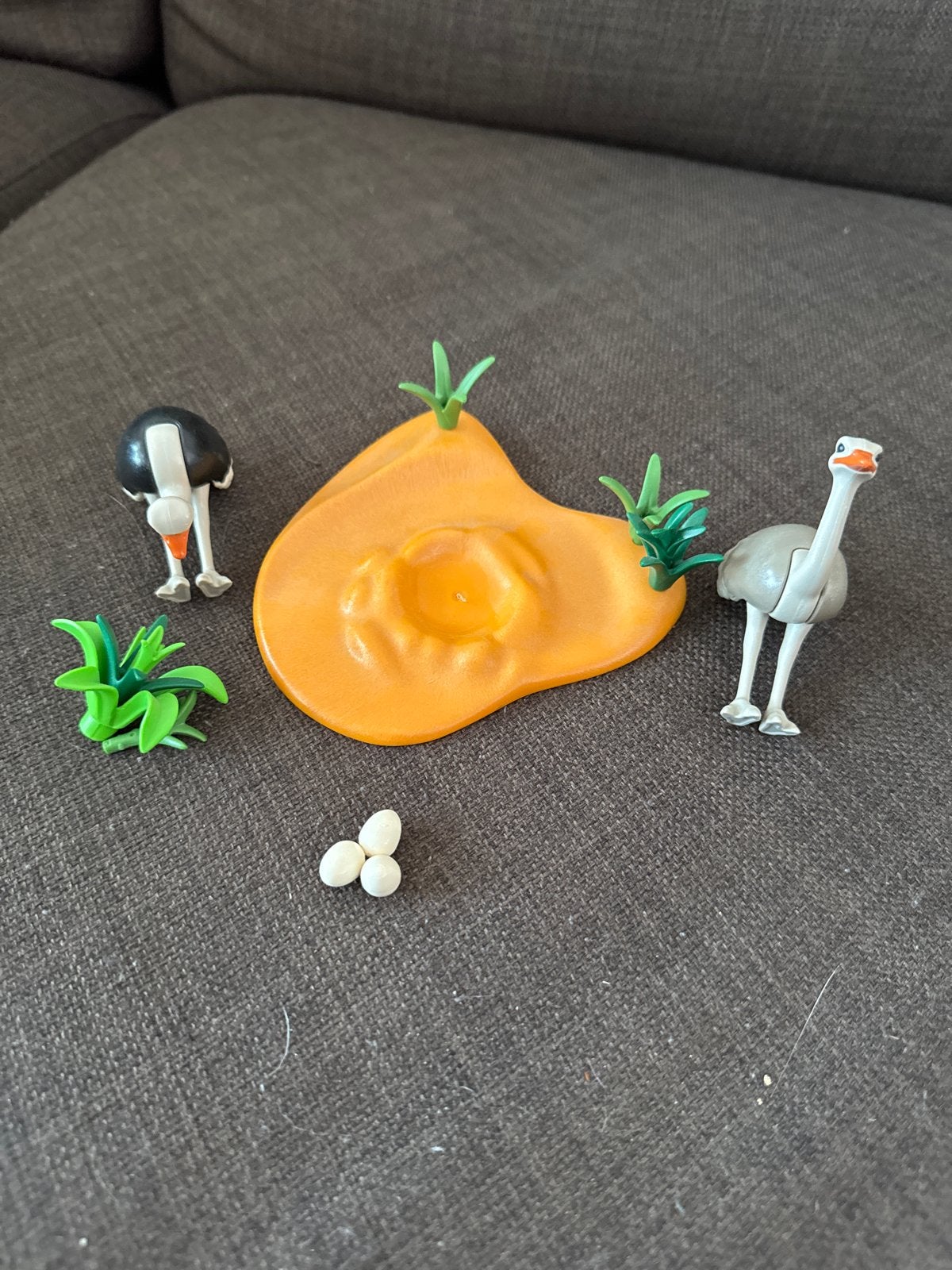 Playmobil 4831 Struisvogelnest met struisvogels, Kinderen en Baby's, Speelgoed | Playmobil, Ophalen of Verzenden, Gebruikt, Complete set