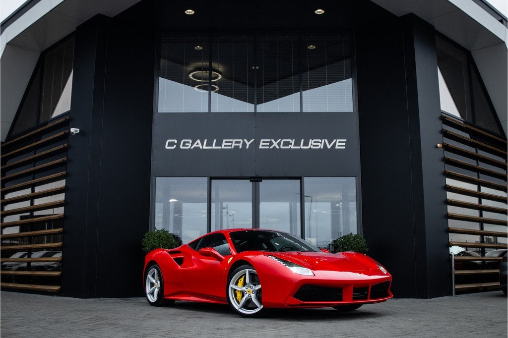 Ferrari 488 3.9 GTB HELE - Carbon | Keramisch (bj 2016), Auto's, Ferrari, Achterwielaandrijving, Gebruikt, Leder, Bedrijf