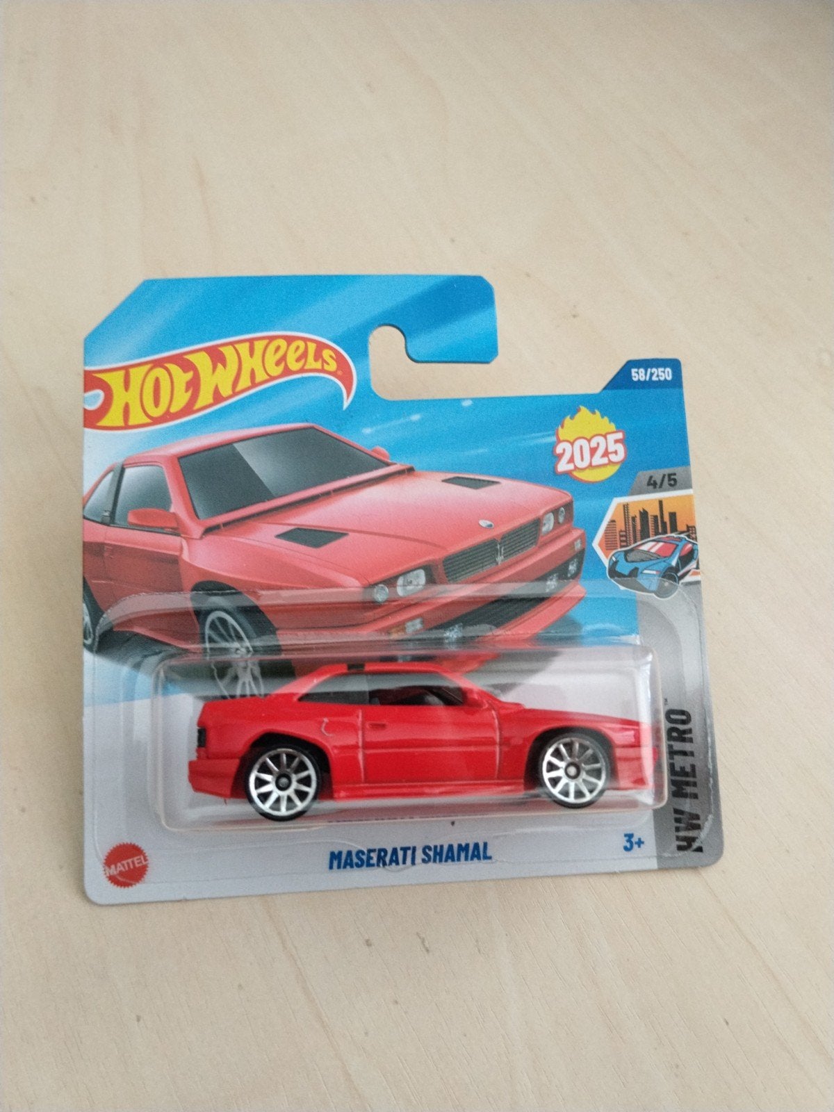 Hotwheels Maserati shamal hot wheels, Ophalen of Verzenden, Nieuw, Auto