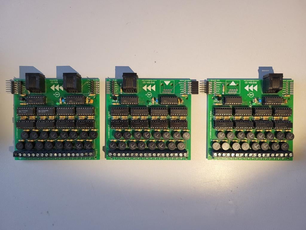 3x BMD16N-SD 16kanaals terugmeldmodule voor Stroomdetectie, Ophalen of Verzenden, Gelijkstroom of Wisselstroom, Locomotief, Overige merken