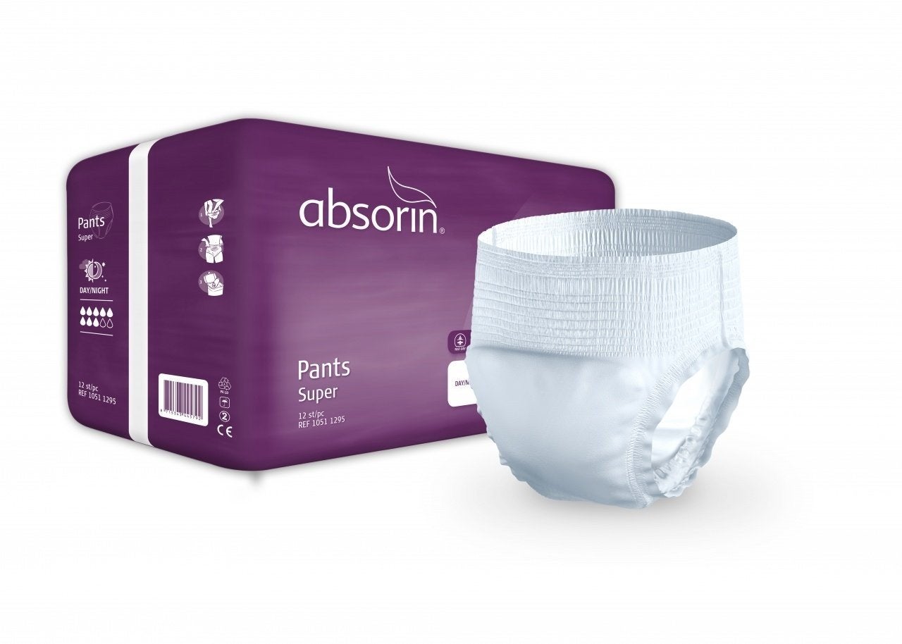 ABSORIN INCONTINENTIE PANTS, Ophalen, Nieuw