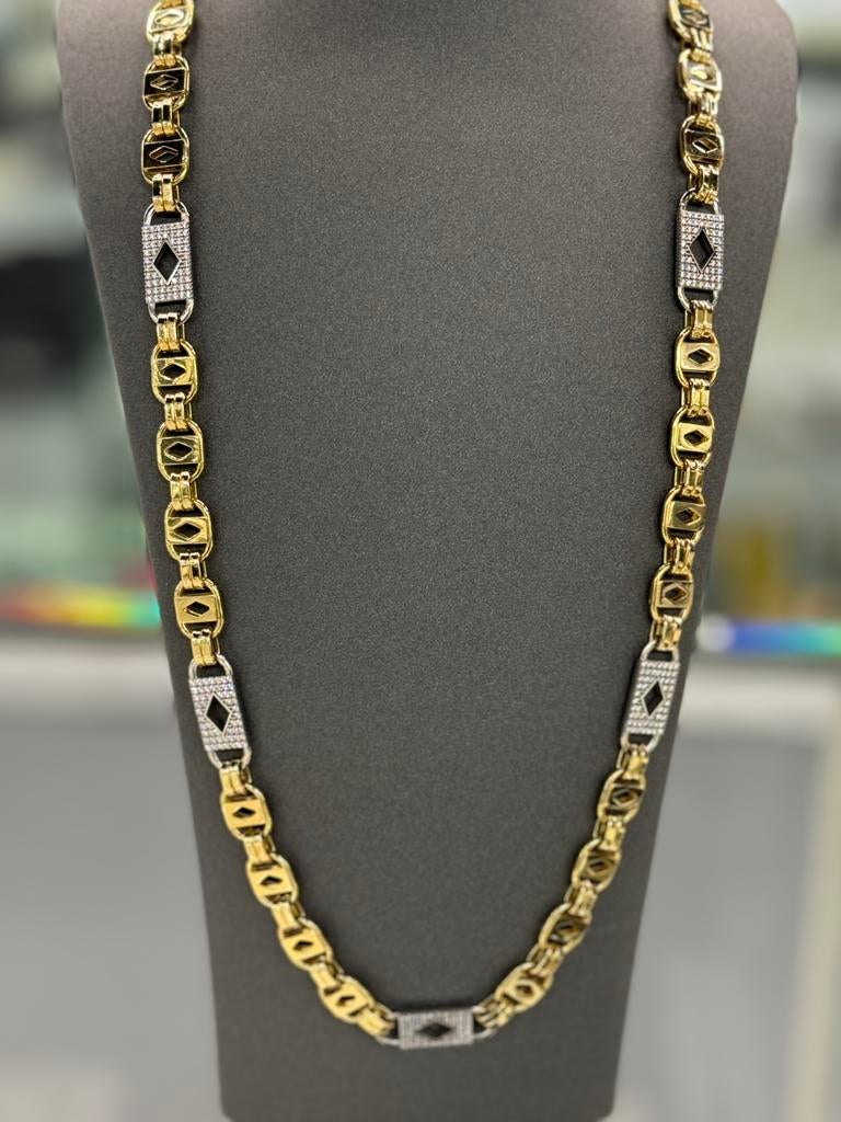 14K Goud - Gouden Ketting - 14Karaat - Nieuw - 85.68gr, Nieuw, Ophalen of Verzenden, Goud, Goud
