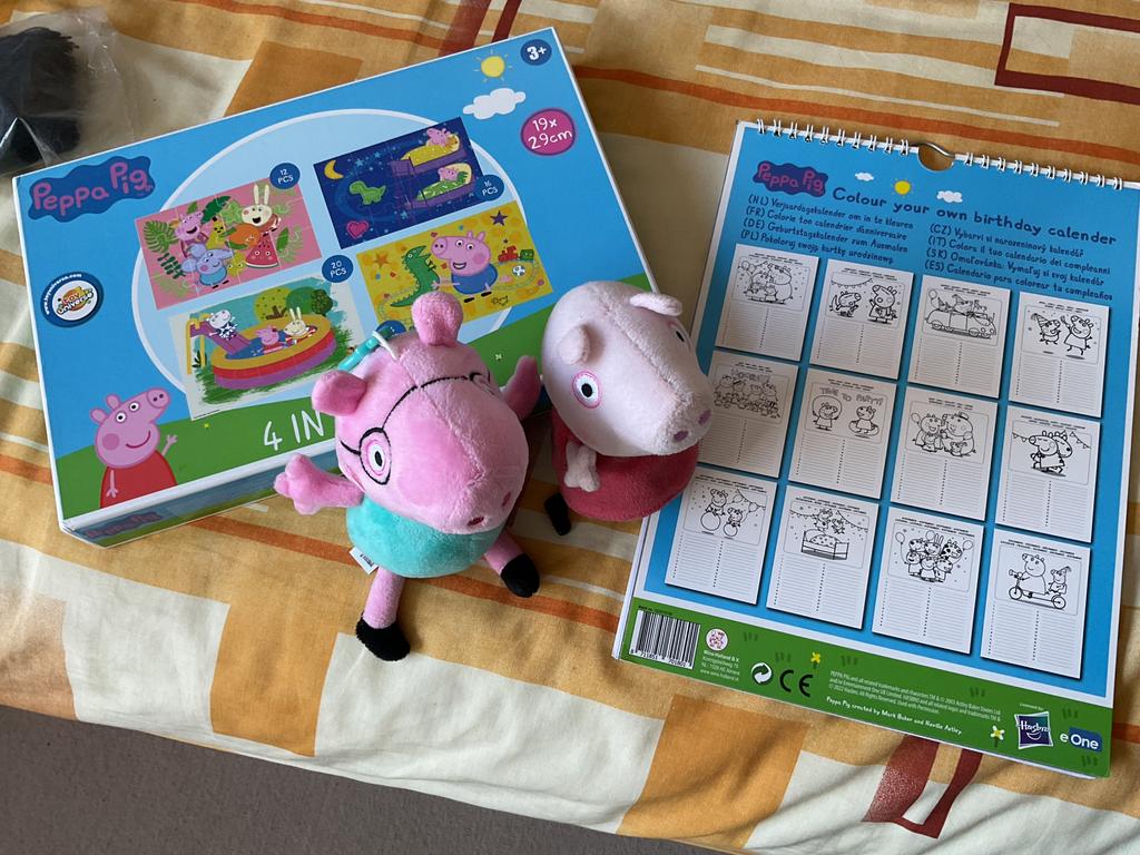 Peppa Big set., Ophalen of Verzenden, 10 tot 50 stukjes, Zo goed als nieuw