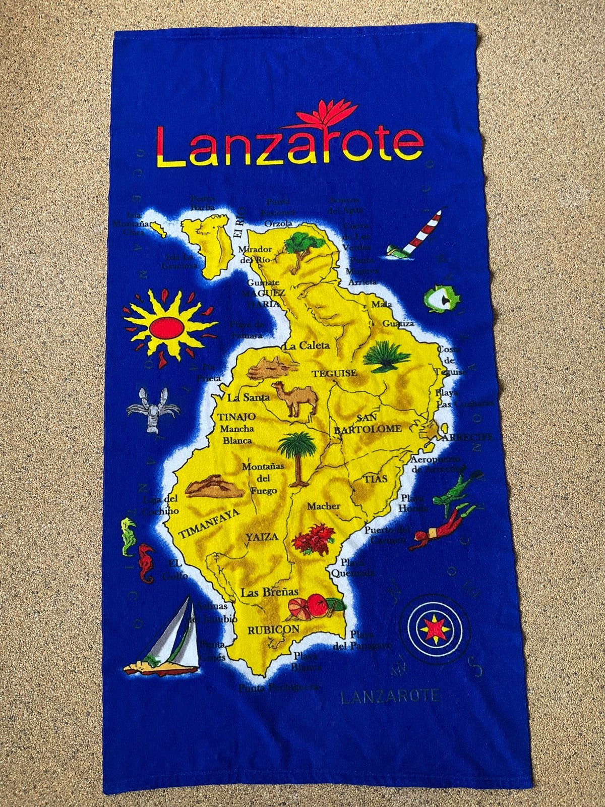 Strandhanddoek, badlaken, Ophalen of Verzenden, Zo goed als nieuw