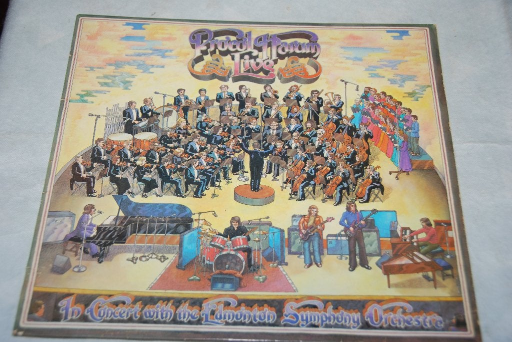 Procol Harum – Live, In Concert LP Vinyl, LP, Gebruikt, 12 inch, Poprock