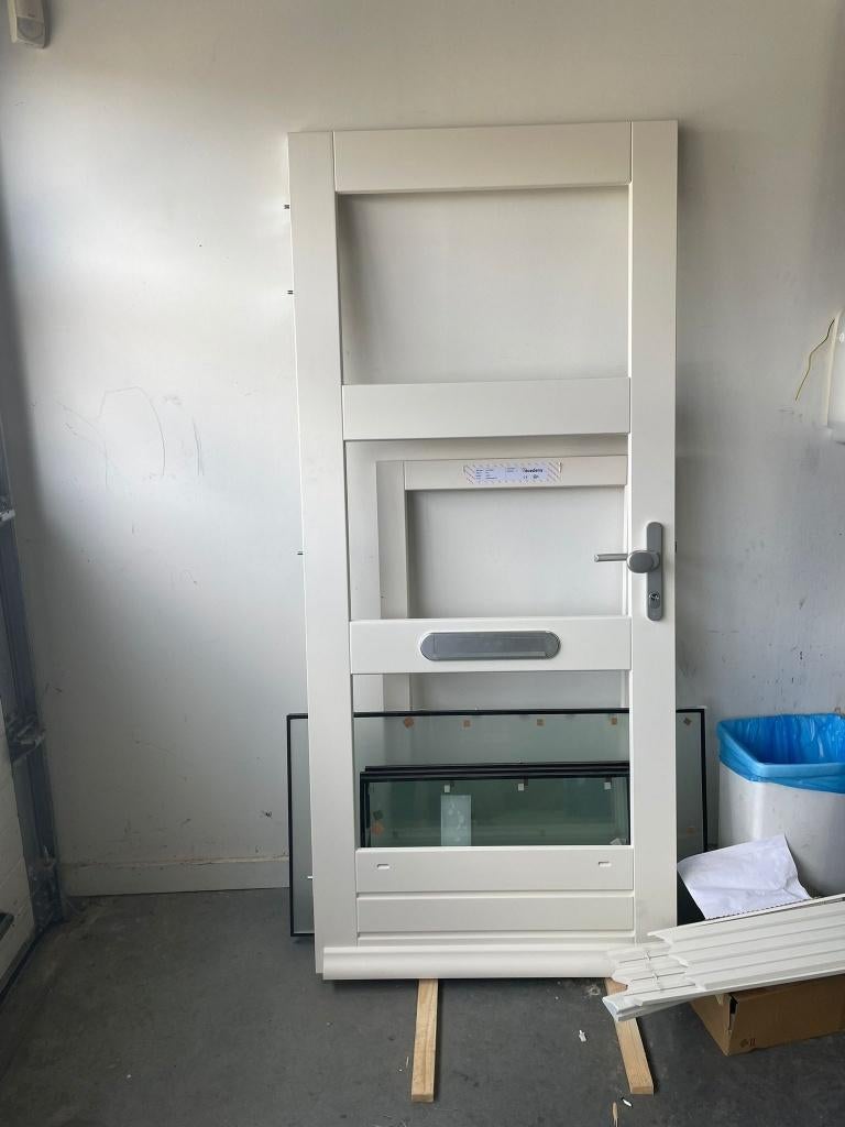 Linker naar binnendraaiende voordeur 925x2085 met HR++ glas, Ophalen, 80 tot 100 cm, Nieuw, Buitendeur