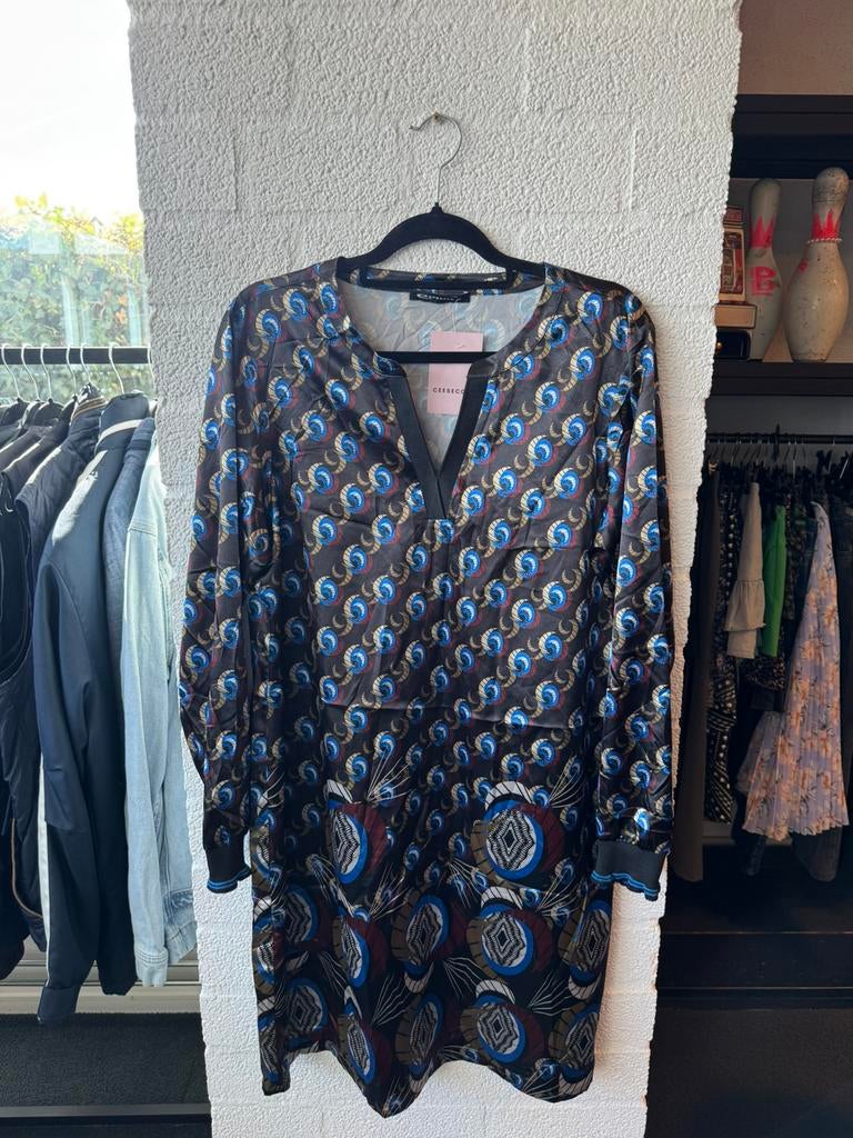 Expresso jurk maat 42 print, Kleding | Dames, Ophalen of Verzenden, Gedragen, Maat 42/44 (L)
