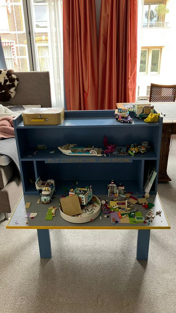 Lego tafel speeltafel, Ophalen, Zo goed als nieuw