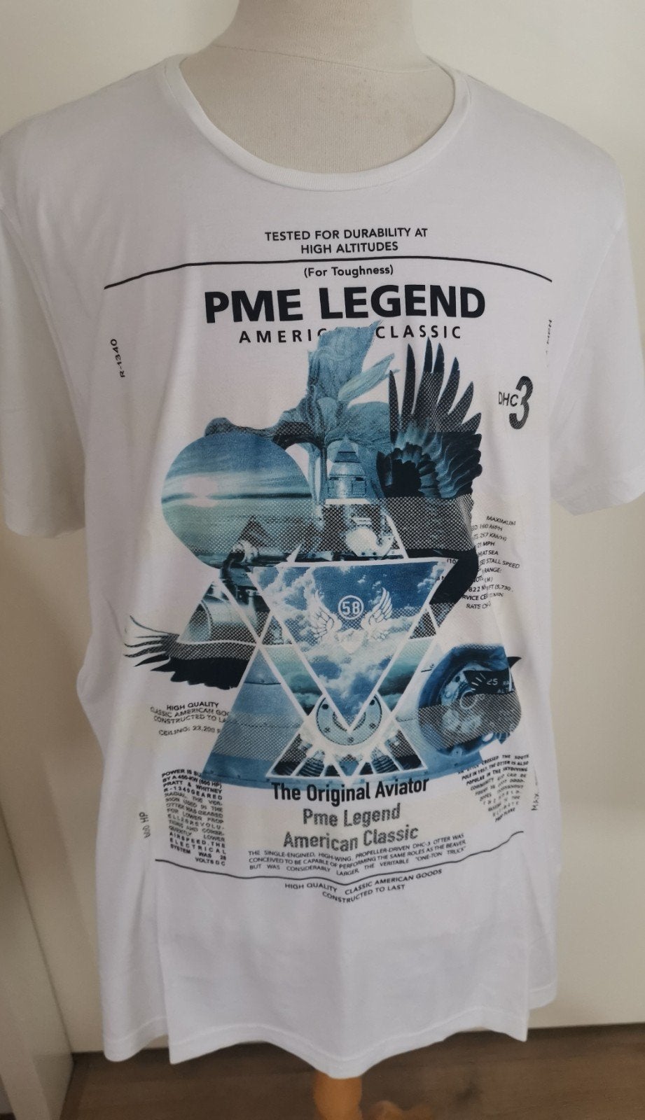 PME LEGEND T shirt maat 3XL, Kleding | Heren, PME LEGEND, Verzenden, Wit, Shirt