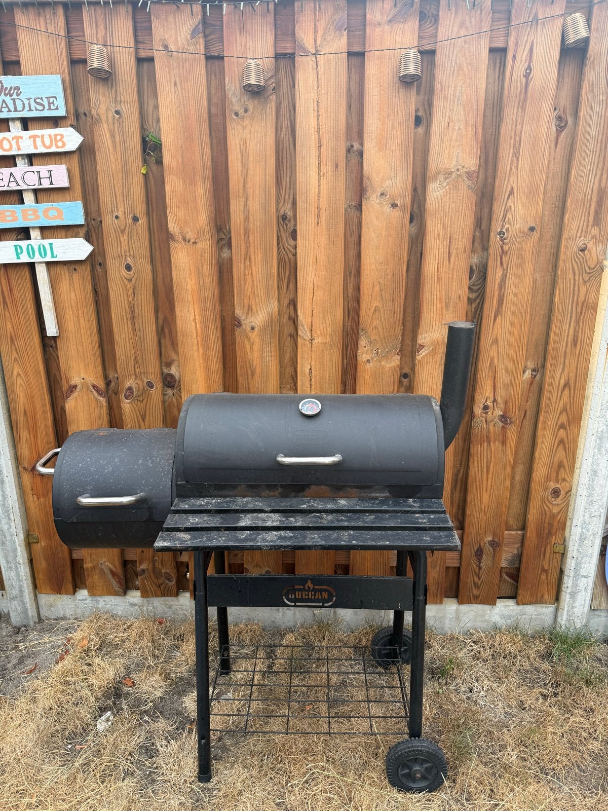 Buccan BBQ Smoker Grill - Gebruikt, Ophalen of Verzenden, Gebruikt