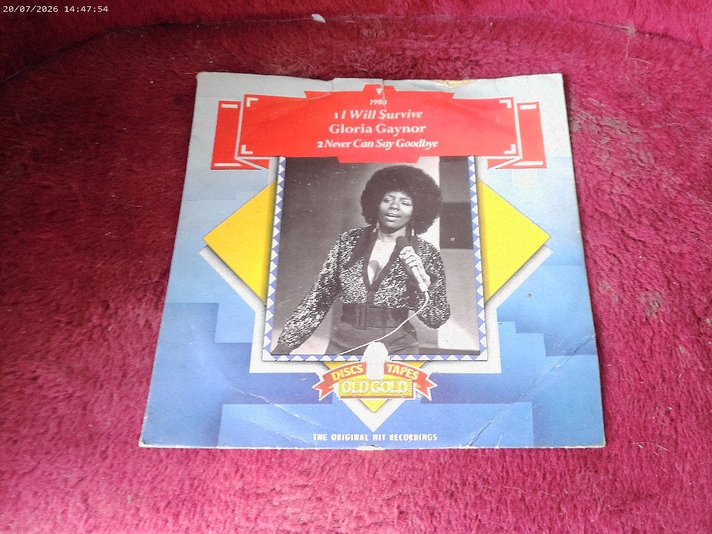 Gloria Gaynor - I will survive  OLD GOLD, Cd's en Dvd's, Vinyl Singles, Gebruikt, 7 inch, Ophalen of Verzenden, Complilatie