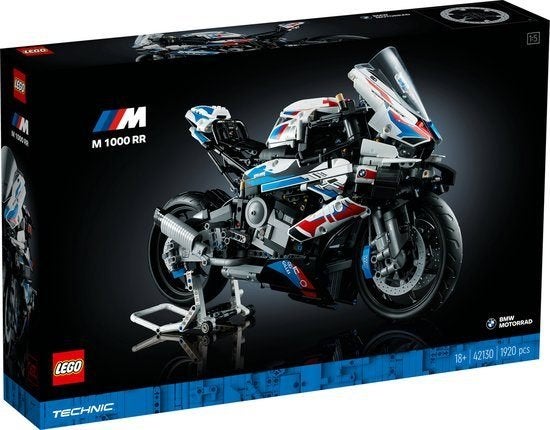 LEGO Technic BMW M 1000 RR Motor - 42130 *verpakkingsschade*, Lego, Compleet, Customercare@lego.com, Verzenden