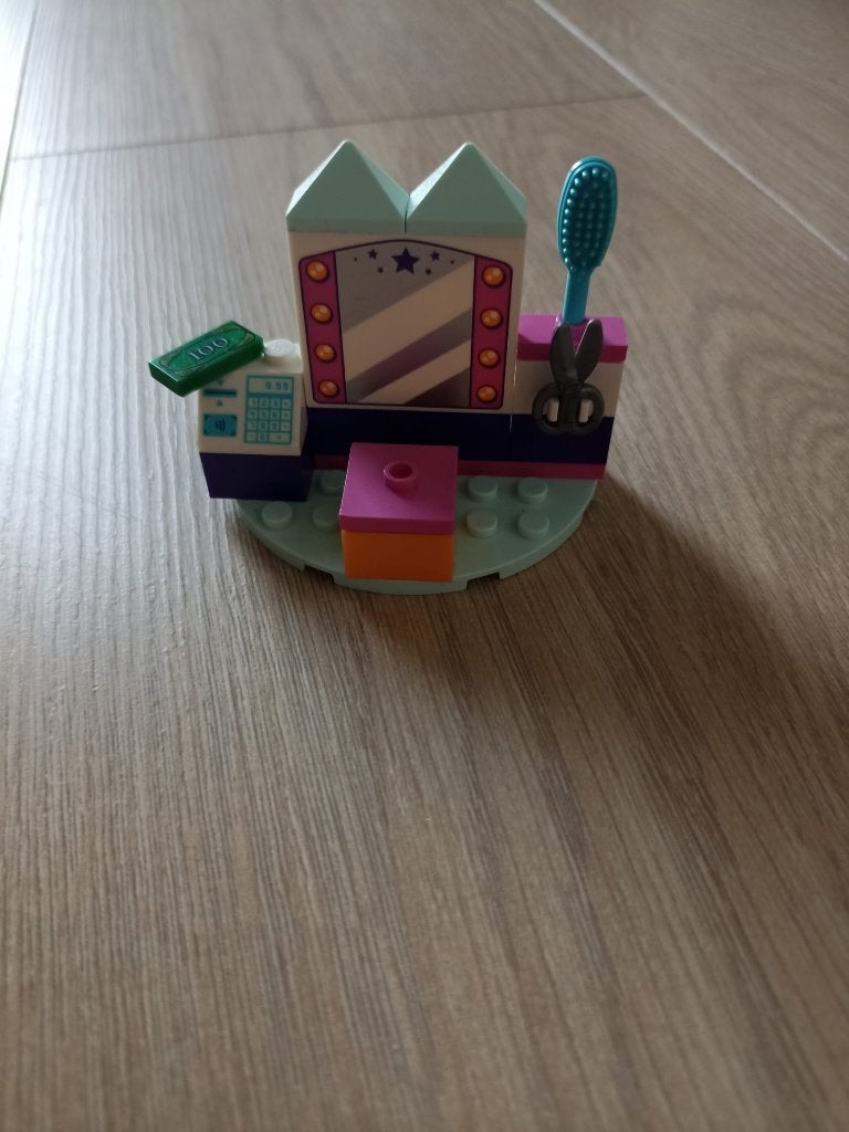 Lego friends kattensalon, Ophalen, Zo goed als nieuw