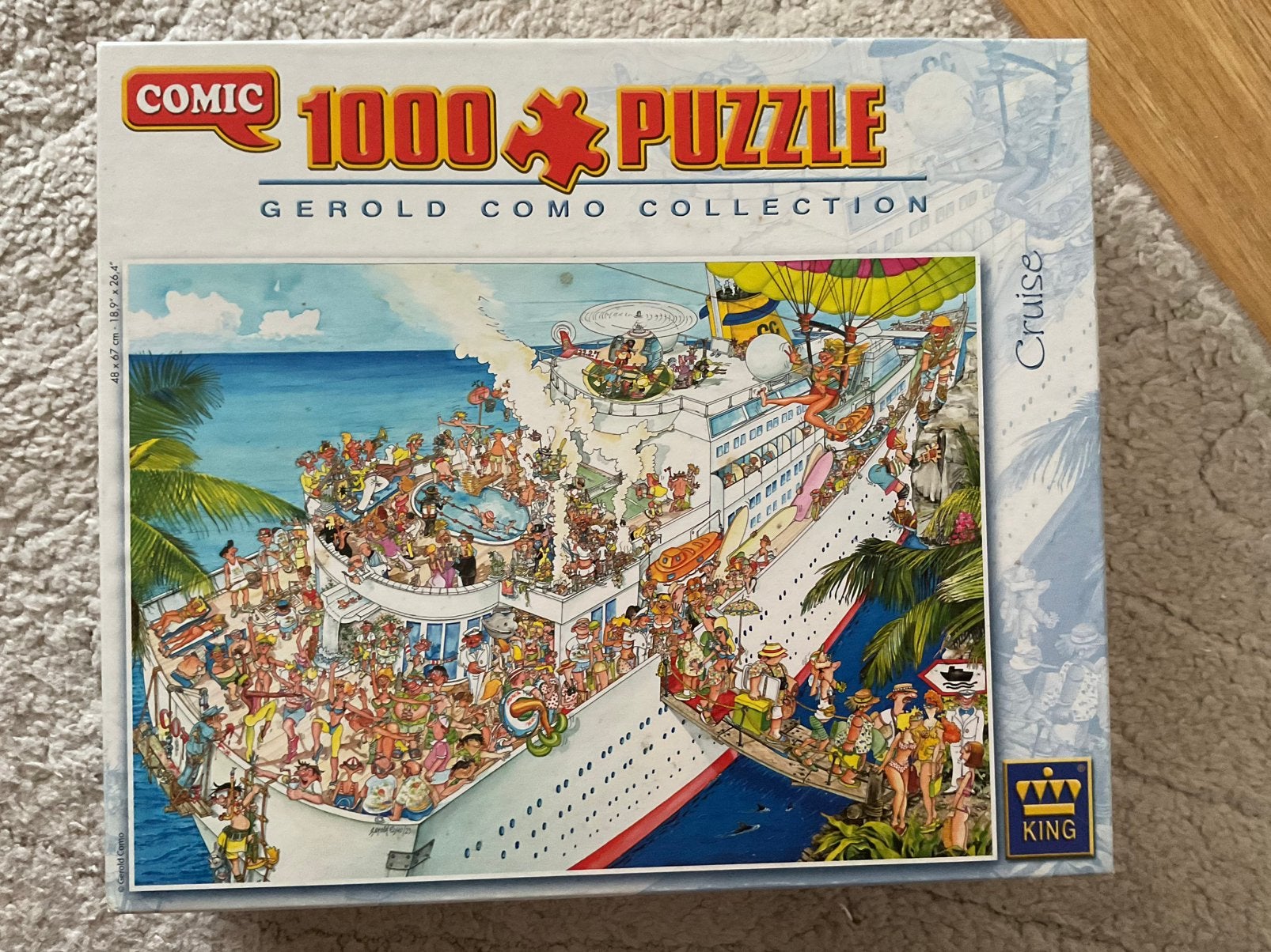 5 puzzels  rookvrij, Ophalen, 500 t/m 1500 stukjes, Zo goed als nieuw