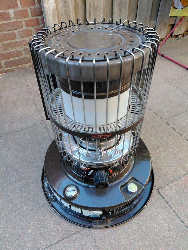 Zibro KRA 105 petroleumkachel met spiegel/reflector, Ophalen, Gebruikt, Overige brandstoffen, Petroleumkachel