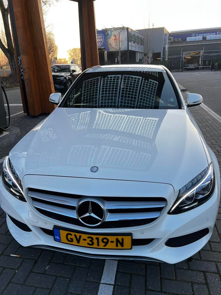 Mercedes-Benz C-Klasse C350 e Plug-in Hybrid 279pk 7G-TRONIC, Auto's, Automaat, Achterwielaandrijving, Wit, 1600 kg