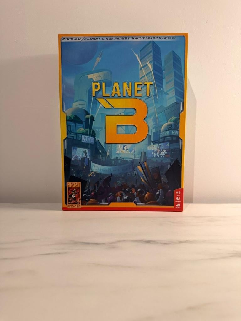Planet B (NL) Bordspel - 999Games, Hobby en Vrije tijd, Gezelschapsspellen | Bordspellen, Zo goed als nieuw, Ophalen of Verzenden