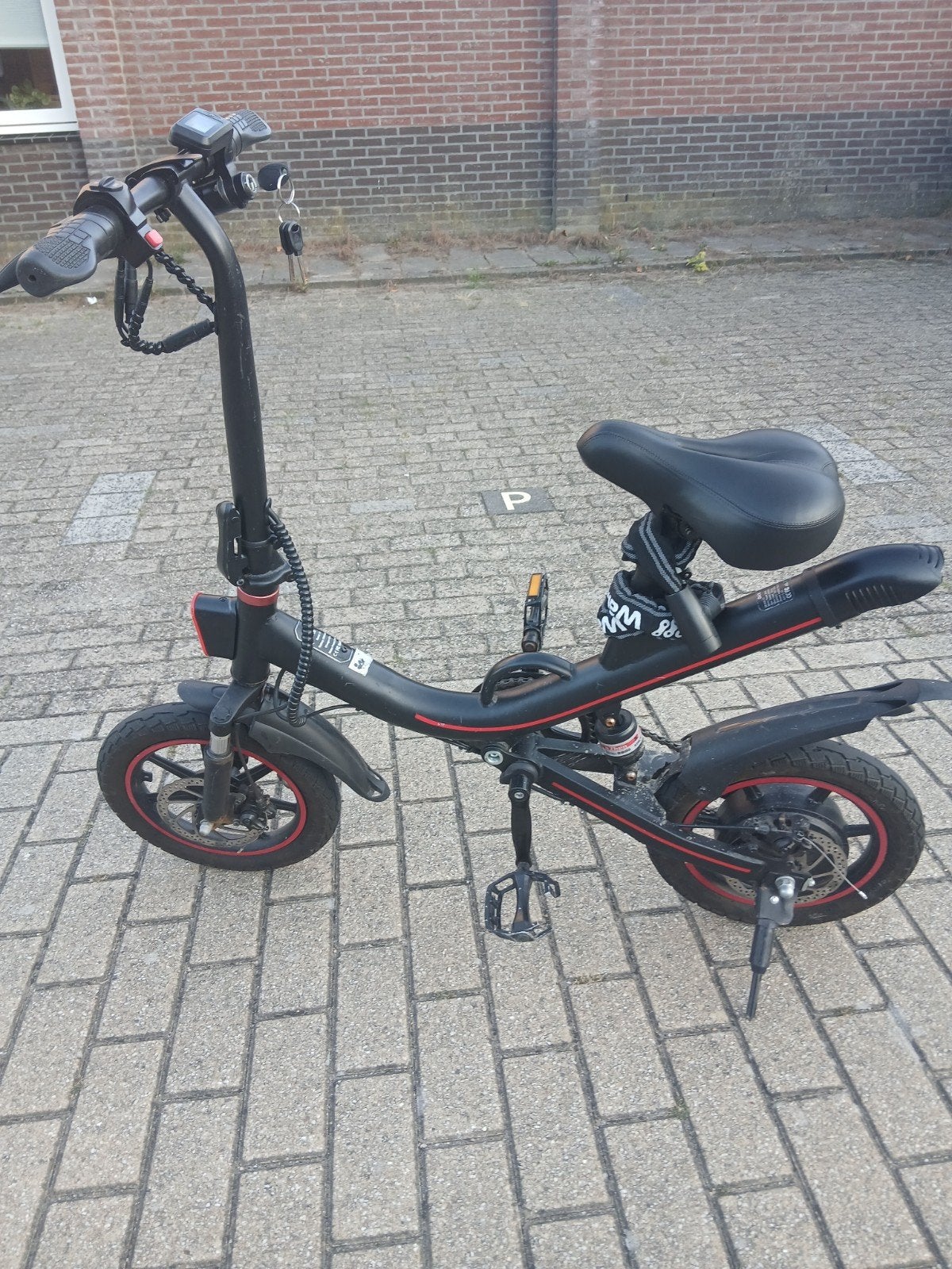 Ouxi V1 E-bike met slot en oplader, Ophalen of Verzenden, Gebruikt, Overige merken