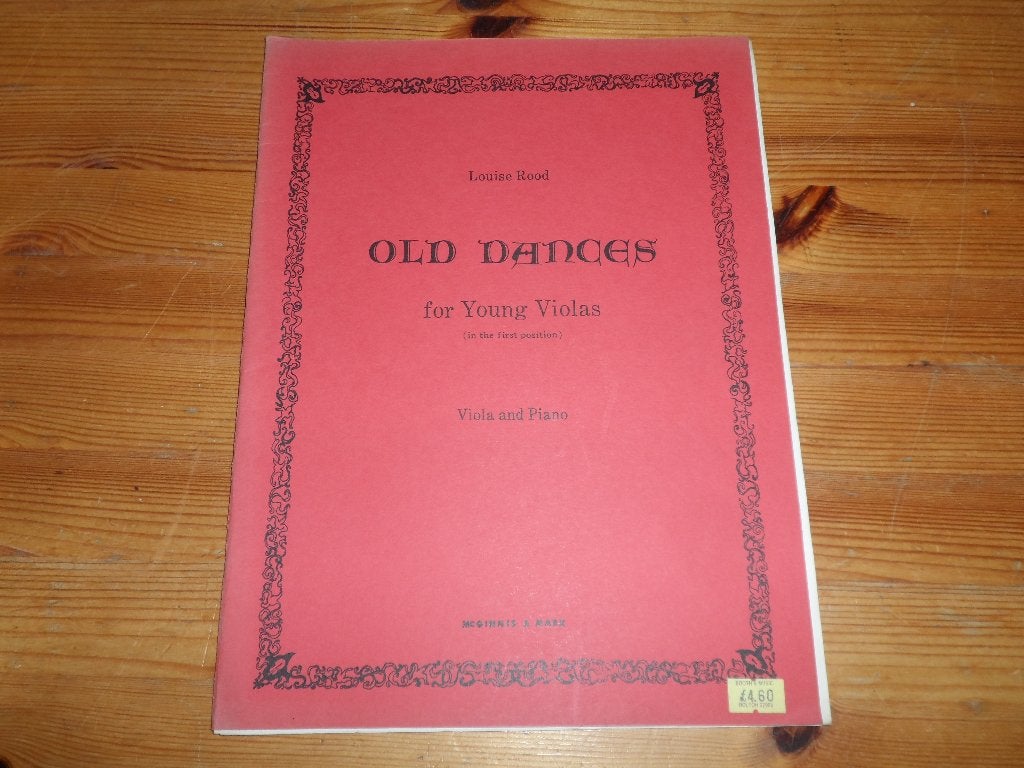 Louise rood - old dances for young violas, Klassiek, Ophalen of Verzenden, Zo goed als nieuw, Viool of Altviool