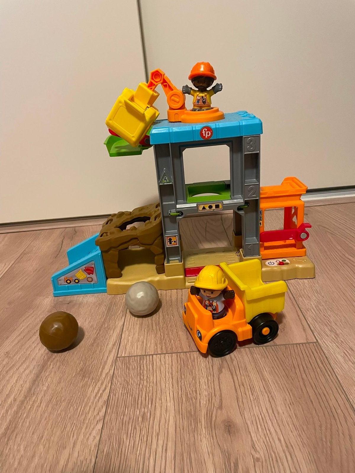 Fisher-Price Little People Mijn Eerste Bouwplaats, Ophalen, Gebruikt, Jongen of Meisje