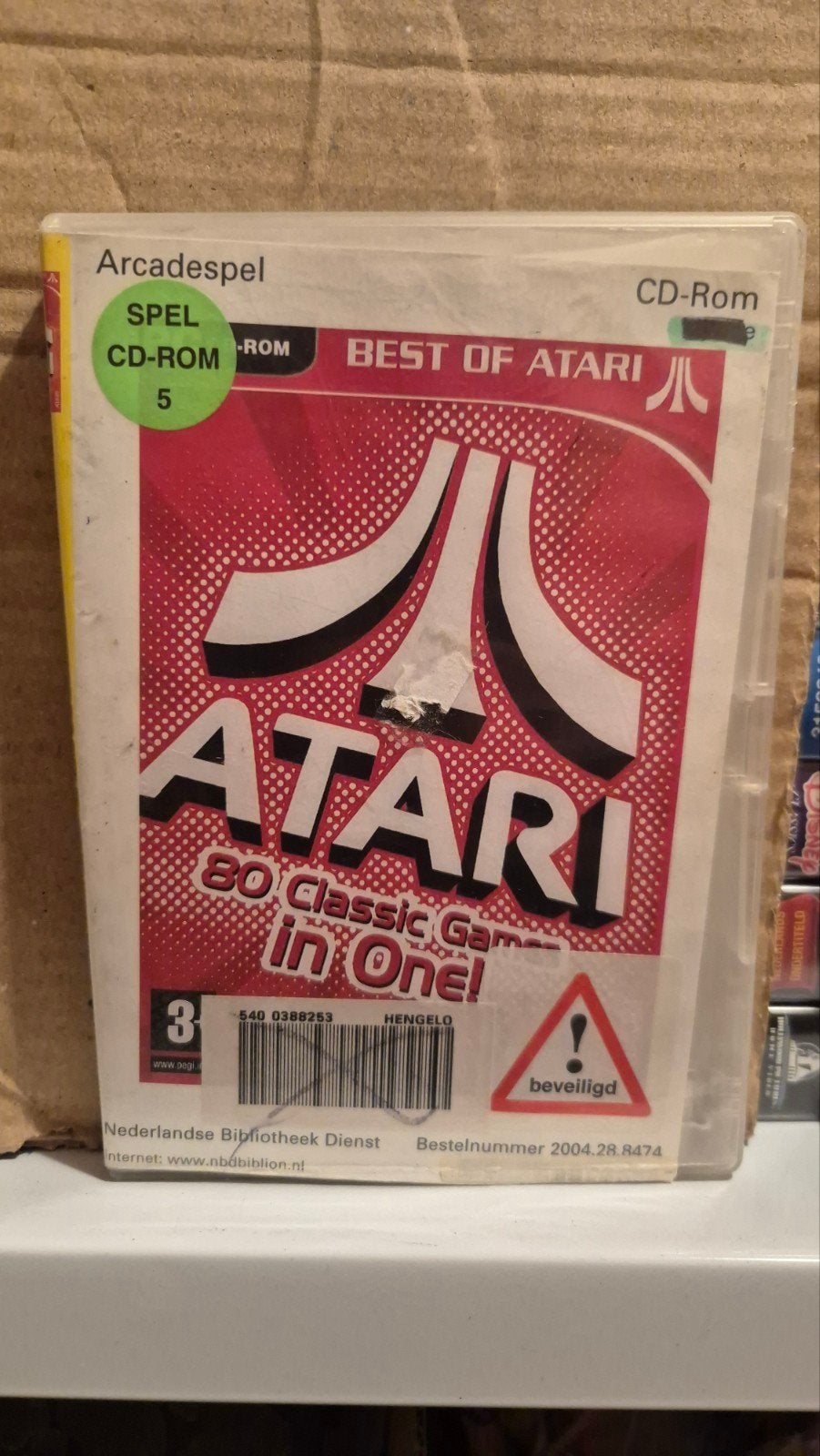 Atari: 80 Classic Games in One! CD-ROM (Arcadespel), Ophalen of Verzenden