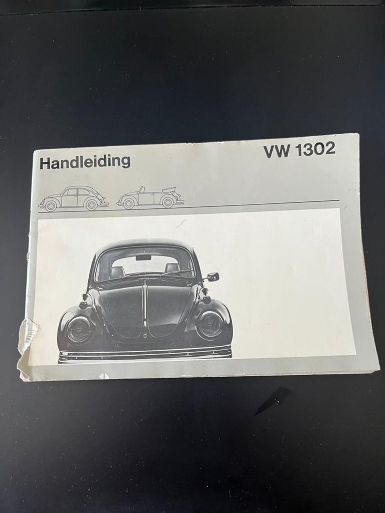Handleiding VW Kever 1302 1970, Verzenden