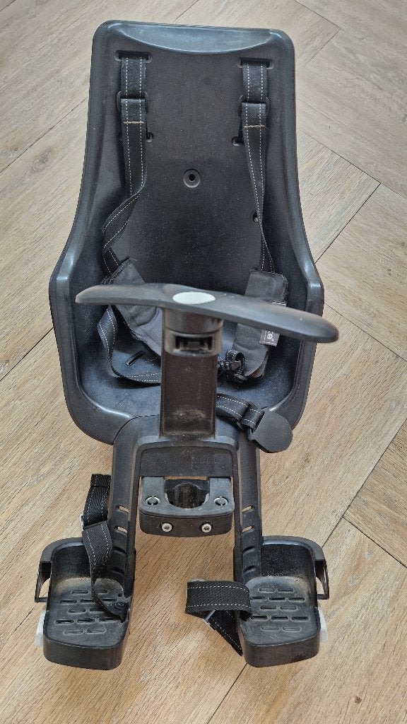 Bo bike stoeltje voor, Ophalen, Bobike, Gebruikt, Voetsteuntjes