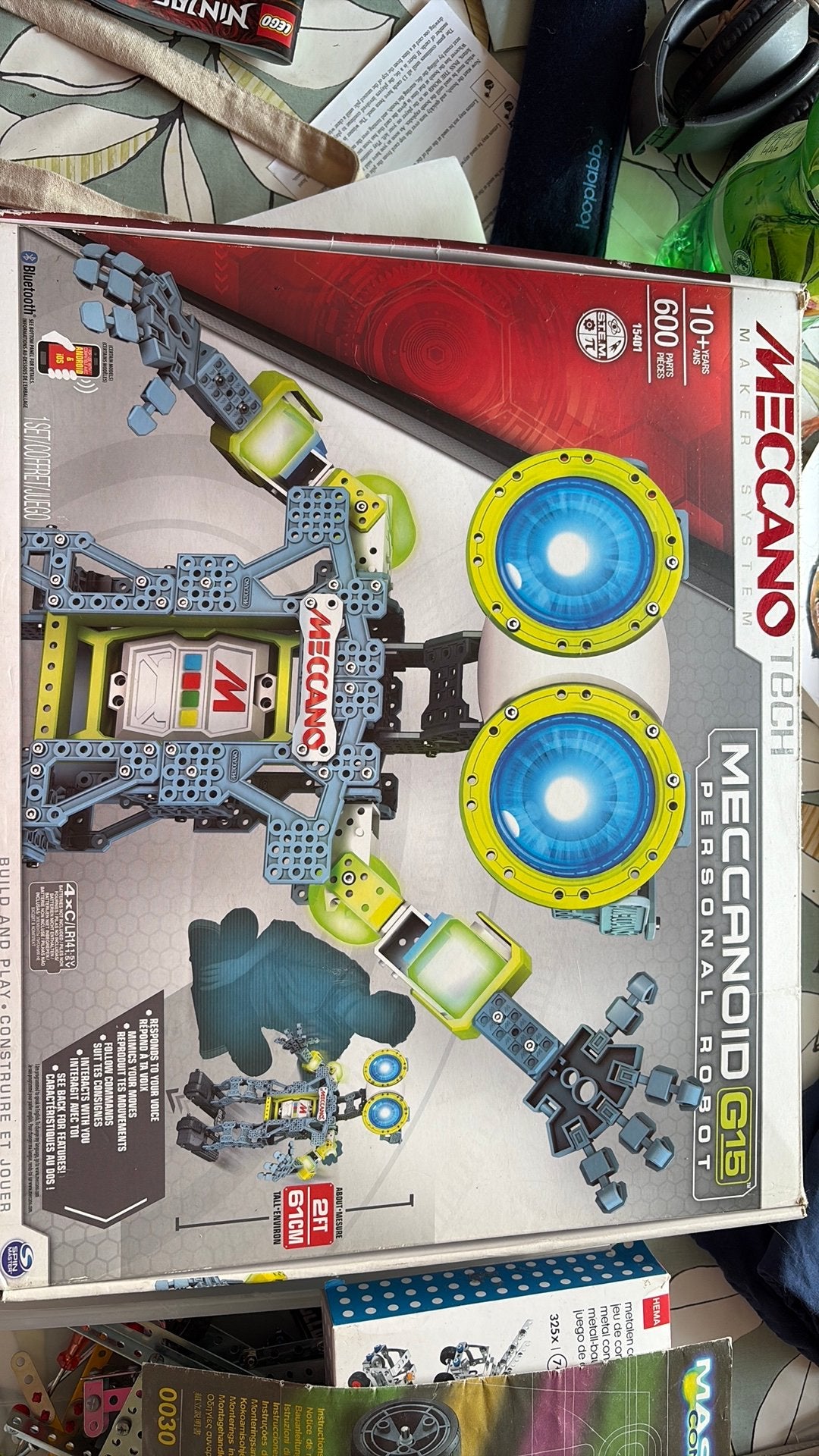 Meccano G15 personal robot Nieuw in doos, Ophalen, Nieuw
