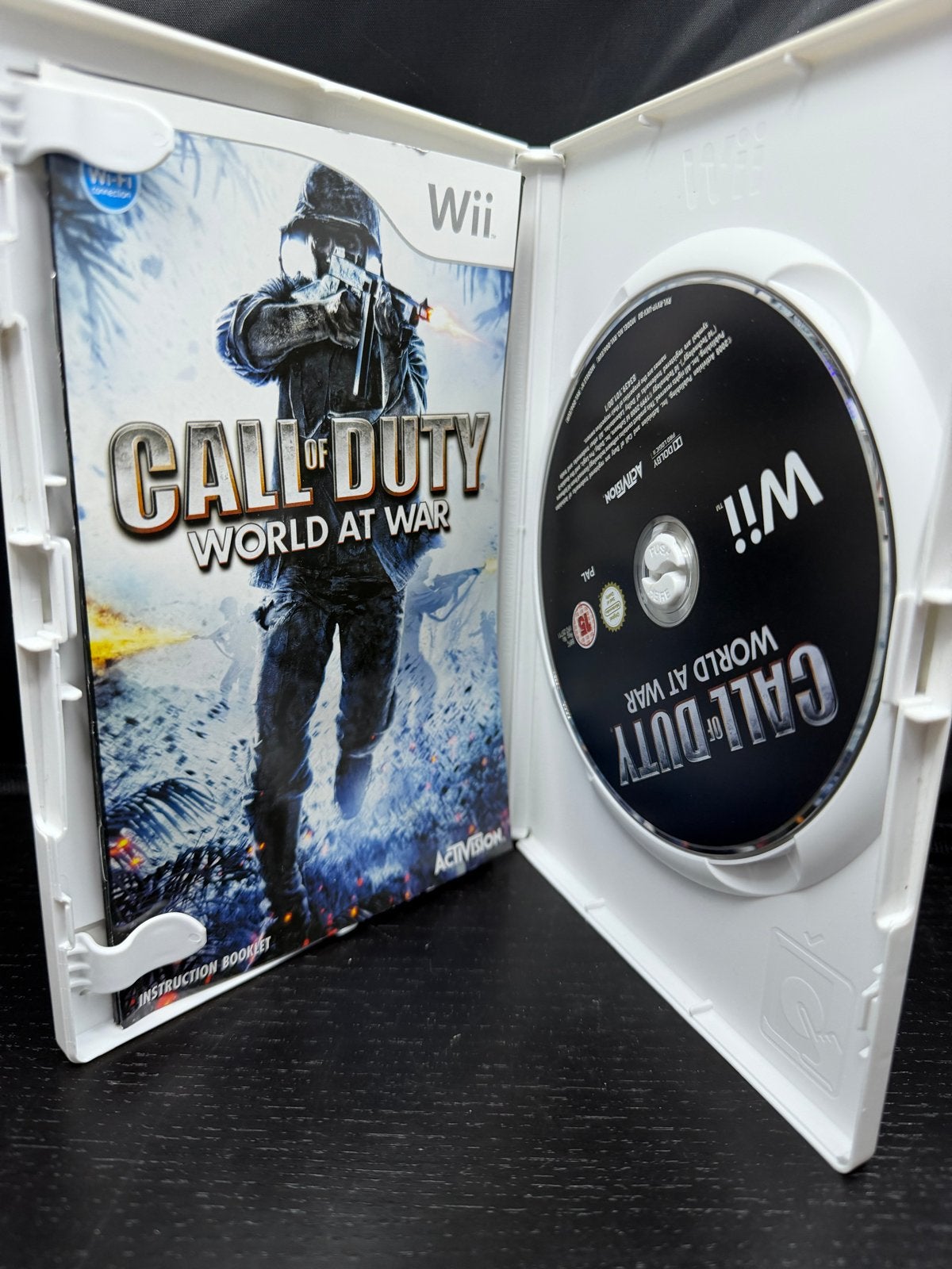 Call of Duty: World at War - Wii (Gebruikt), Online, Gebruikt, Vanaf 18 jaar, Shooter