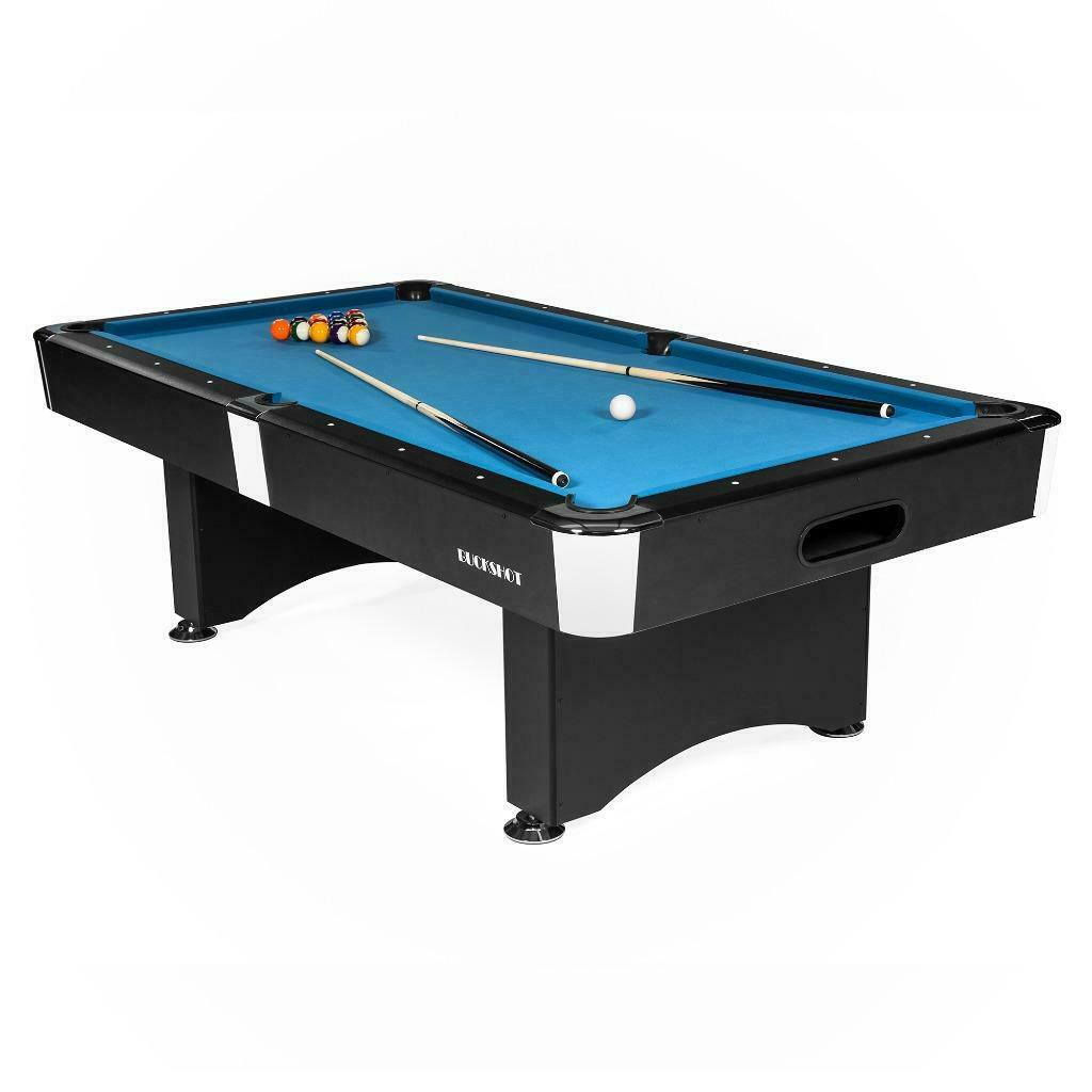 Foto 2 van Pooltafel Poolbiljart 9ft (282x155cm) BuckShot Ball-Return