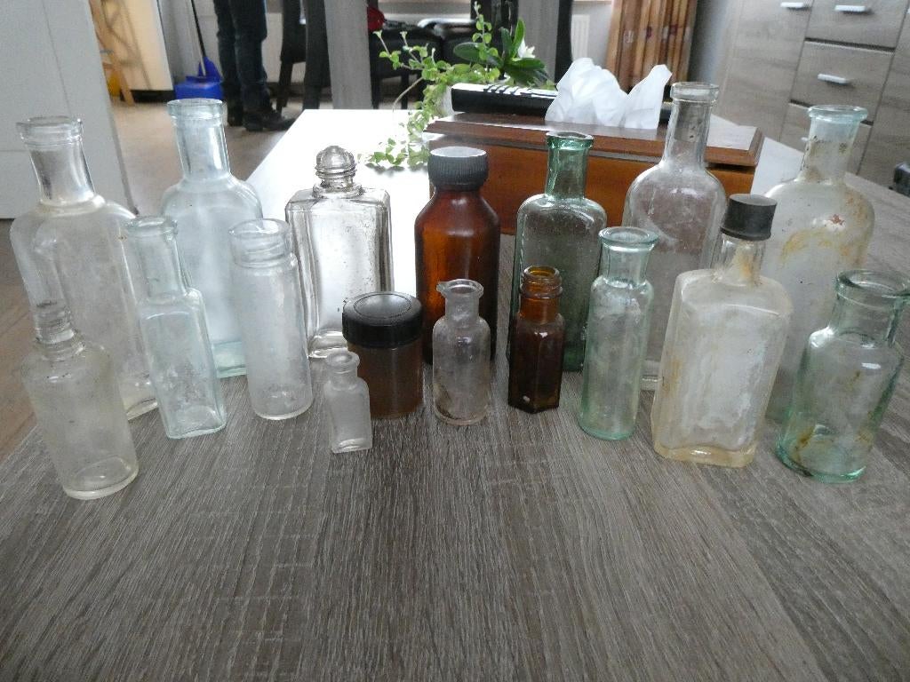 Apothekers/medicijn flesjes., Ophalen of Verzenden, Landmacht, Duitsland, Overige typen