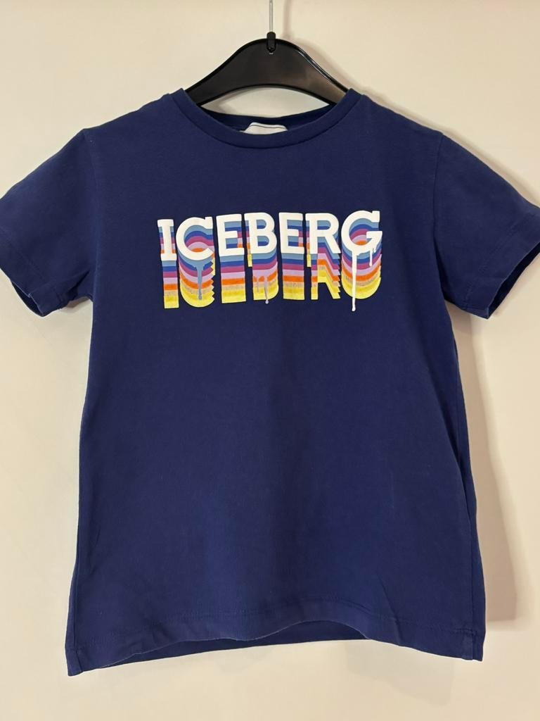Iceberg shirt met logo print 98, Ophalen of Verzenden, Zo goed als nieuw, Jongen, Shirt of Longsleeve