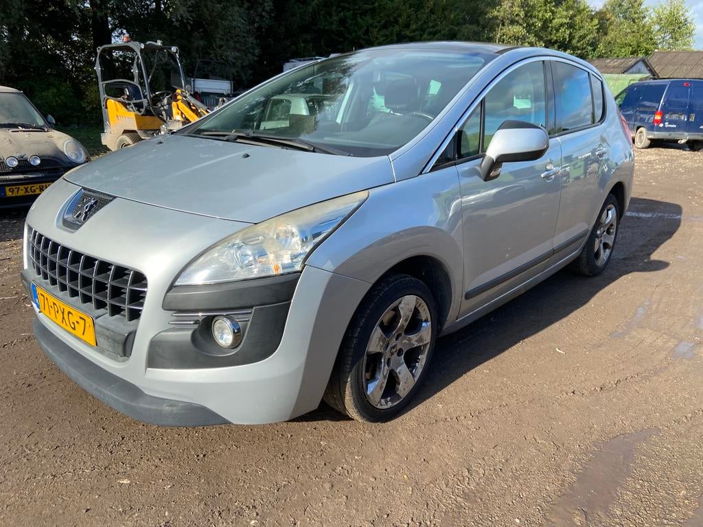 Peugeot 3008 1.6 THP 2011 Grijs, Voorwielaandrijving, Stof, 74 €/maand, 1434 kg