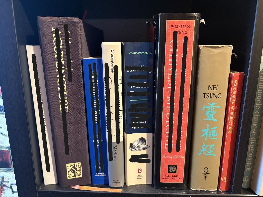 Studieboeken acupunctuur TCM, Boeken, Studieboeken en Cursussen, Ophalen, Diverse auteurs, HBO, Zo goed als nieuw