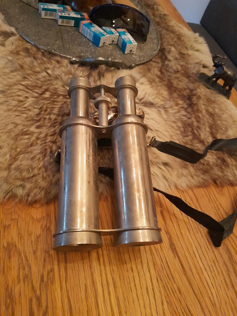 Unieke aluminium verrekijker, Audio, Tv en Foto, Optische apparatuur | Verrekijkers, Ophalen