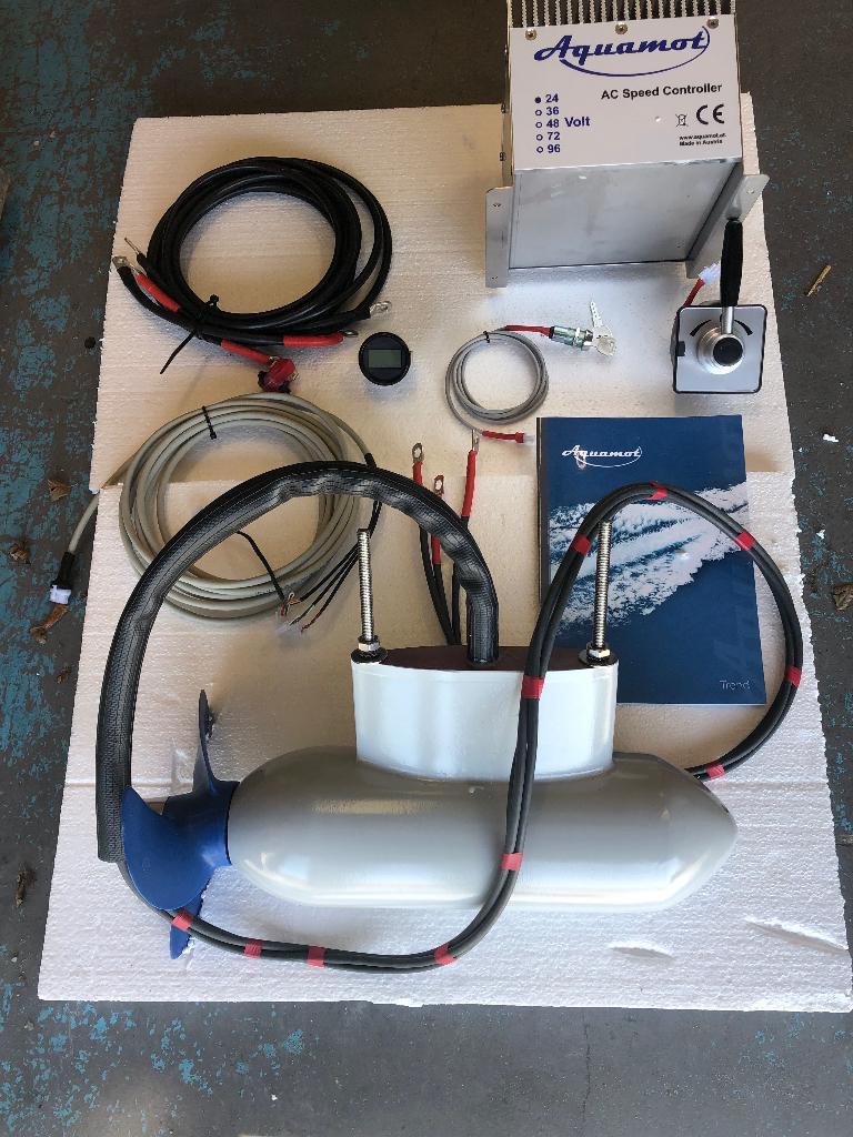 Aquamot elektrische Pod motoren v.a. € 1.995 incl accu+lader, 5 tot 10 pk, Elektrisch, Nieuw, Ophalen of Verzenden