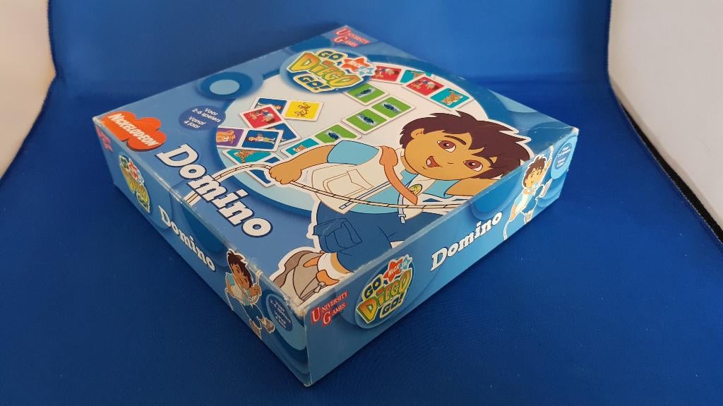Go Diego Go Domino, University Games, compleet. 3A42, Tweedehands verkoop, Tweedehands verkoop, Gebruikt, Ophalen of Verzenden