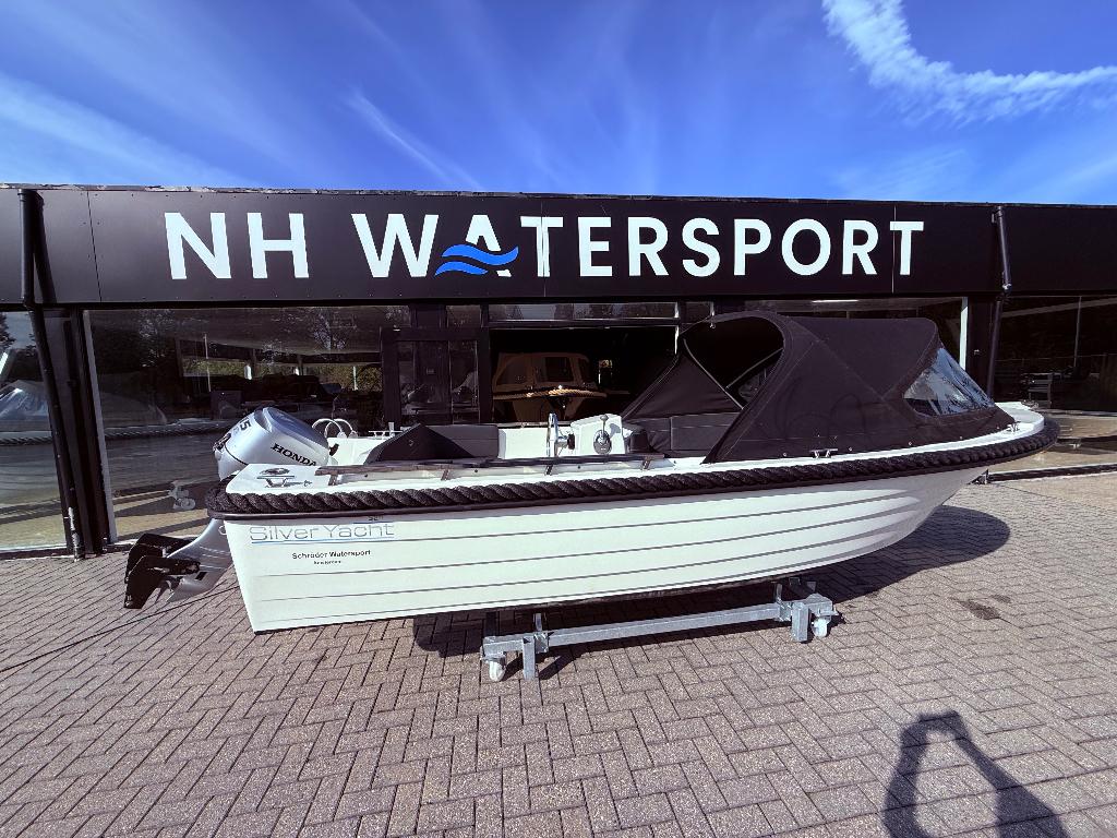 Silveryacht 525 sloep – direct vaarklaar met vele extra’s!, Ophalen, Gebruikt, Buitenboordmotor, Polyester
